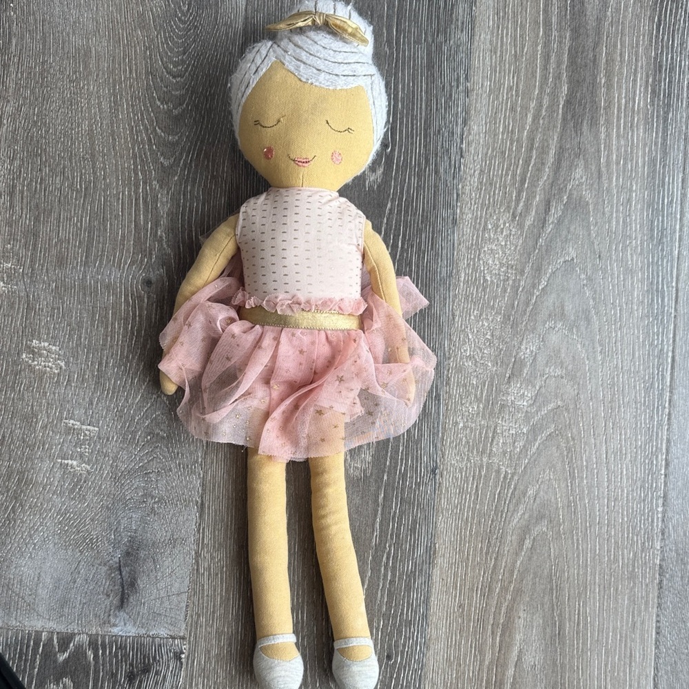 Pillowfort Pink and Gold Doll 0233